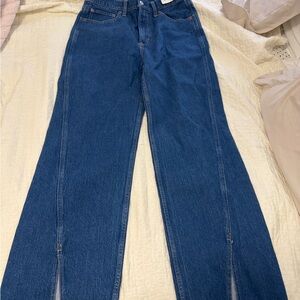 Abercrombie & Fitch Dark Blue Flare Jeans